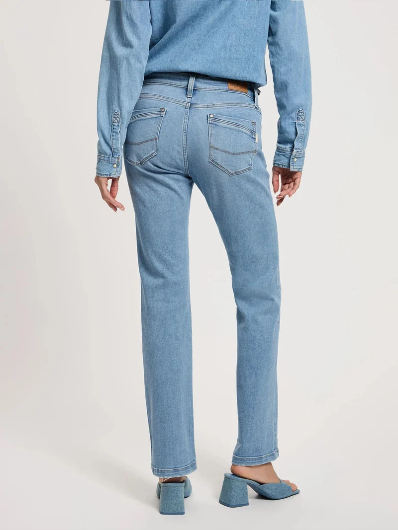 CROSS JEANS - LAUREN Jeans, Regular Fit, High-Waist, Light Blue