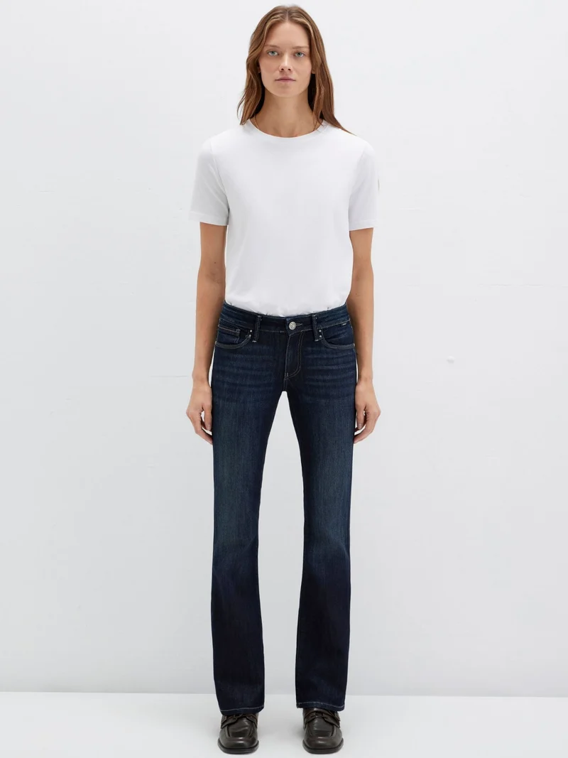 MAVI - Bella, Mid-Waist, Slim Bootcut, Rinse Miami Str