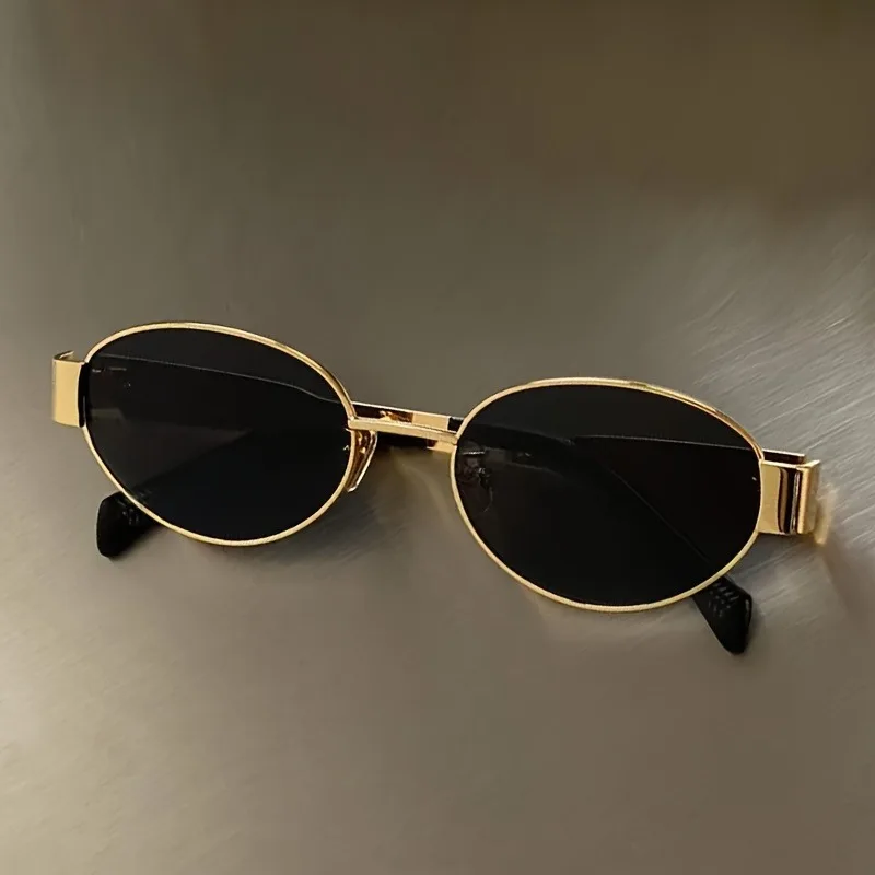 Damen Sonnenbrille Designer Luxus Brille Quadratische Übergröße Gläser Vintage
