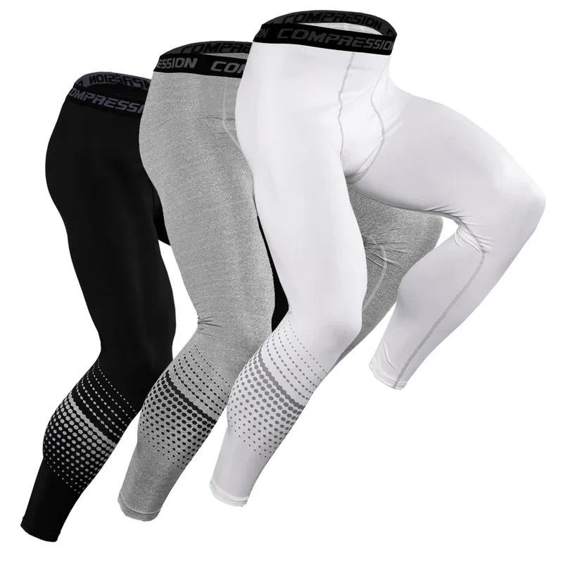 Herren Leggings Sporthose Jogginghose Trainingshose Lauf Hose Kompressionshose