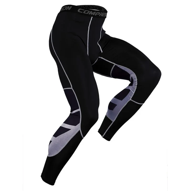 Herren Leggings Sporthose Jogginghose Trainingshose Lauf Hose Kompressionshose