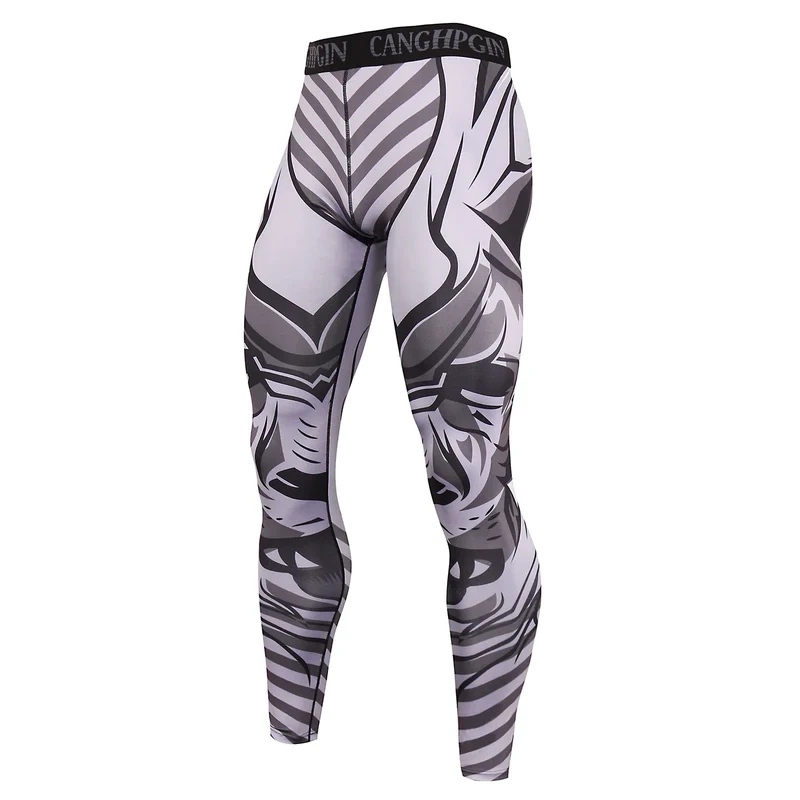 Herren Leggings Sporthose Jogginghose Trainingshose Lauf Hose Kompressionshose