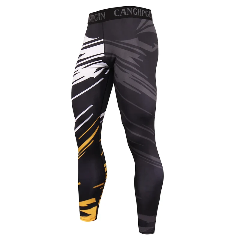 Herren Leggings Sporthose Jogginghose Trainingshose Lauf Hose Kompressionshose