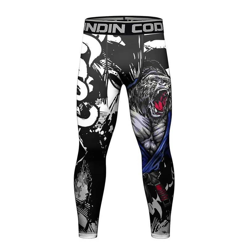 Herren Leggings Sporthose Jogginghose Trainingshose Lauf Hose Kompressionshose