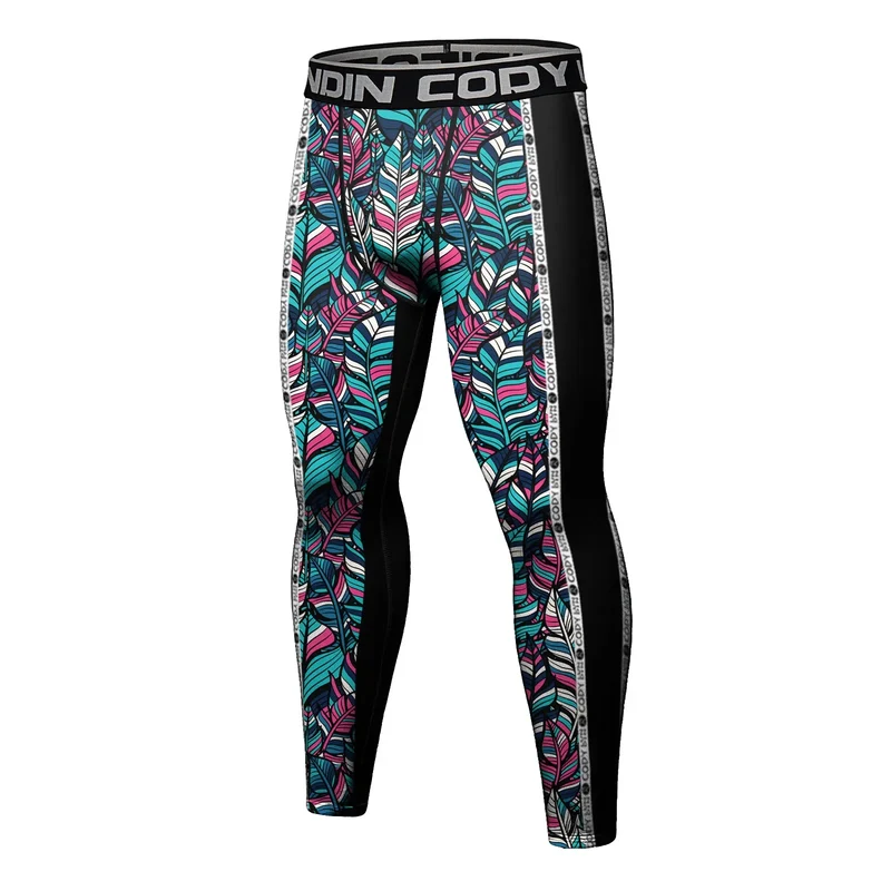 Herren Leggings Sporthose Jogginghose Trainingshose Lauf Hose Kompressionshose