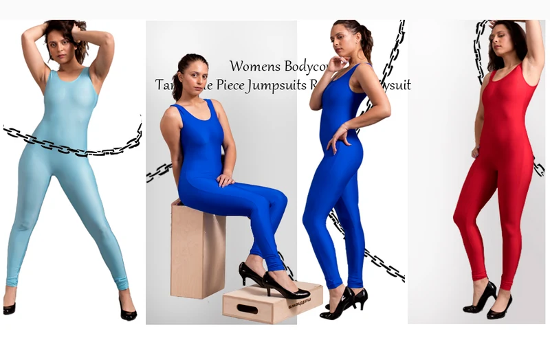 Damen Overall Bodycon Jumpsuit Streetwear Fitness-Strampler Playsuit Leggins