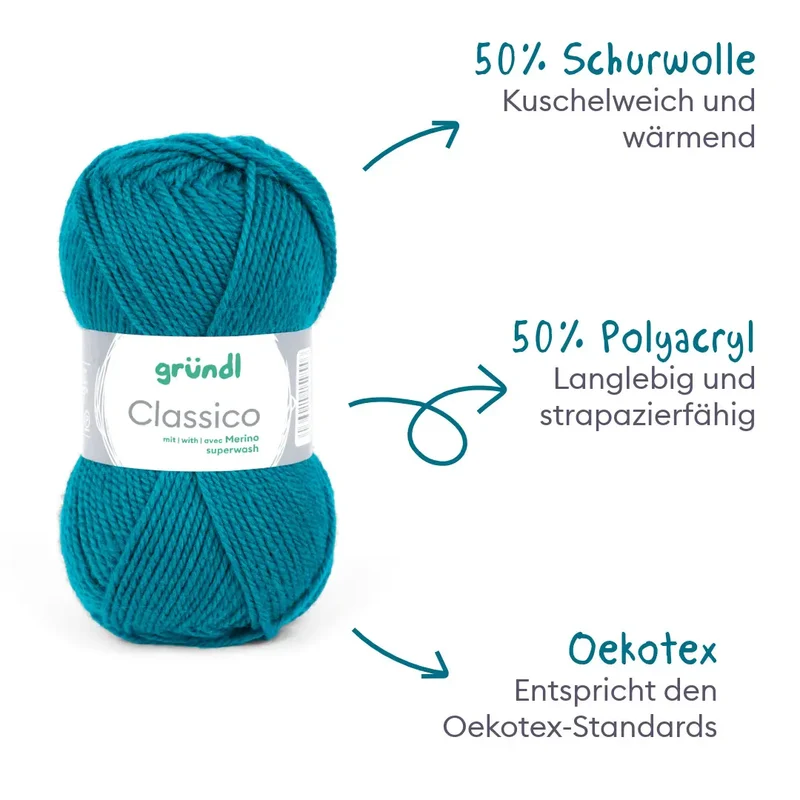 Strickset Pullover mit Hebemaschen