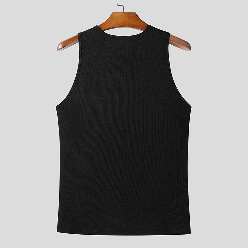 Herren Oberteil Ärmellos Tank Top Sexy Shirt Clubwear Muskel T-Shirt Unterhemd