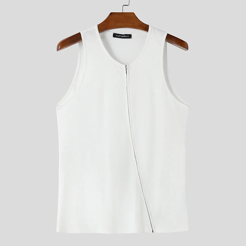 Herren Oberteil Ärmellos Tank Top Sexy Shirt Clubwear Muskel T-Shirt Unterhemd