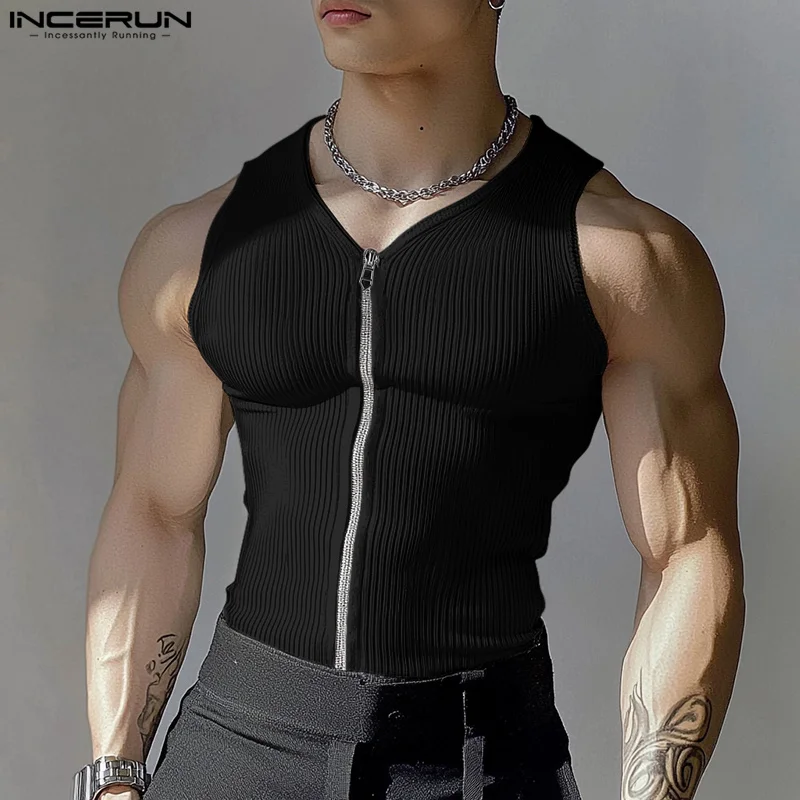 Herren Oberteil Ärmellos Tank Top Sexy Shirt Clubwear Muskel T-Shirt Unterhemd