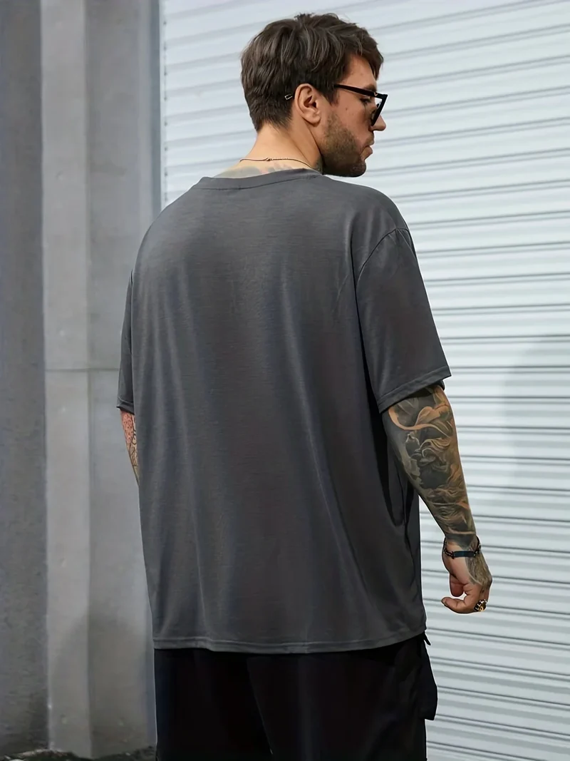 Herren T-Shirt Los Angeles Shirt Rundhals Streetwear Tank Top Hemd Polohemd