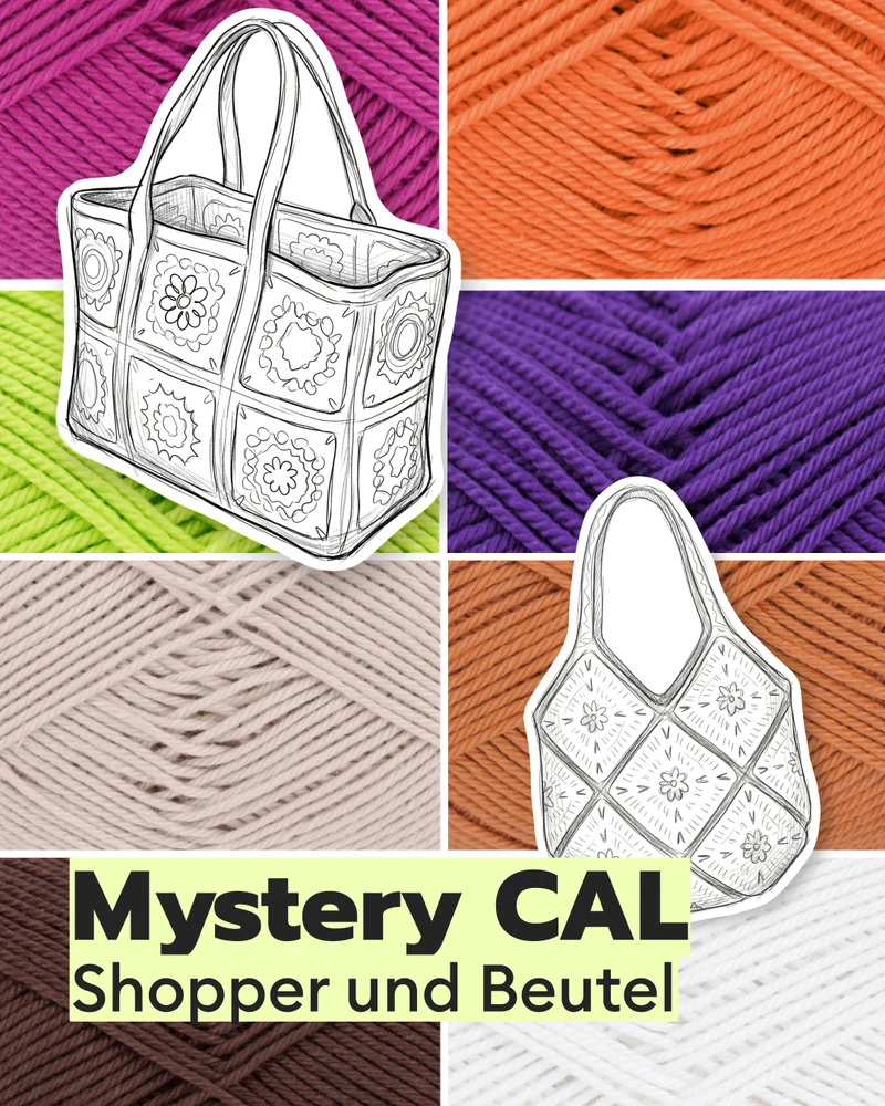 Häkelset Kombi-Set Mystery Crochet Along