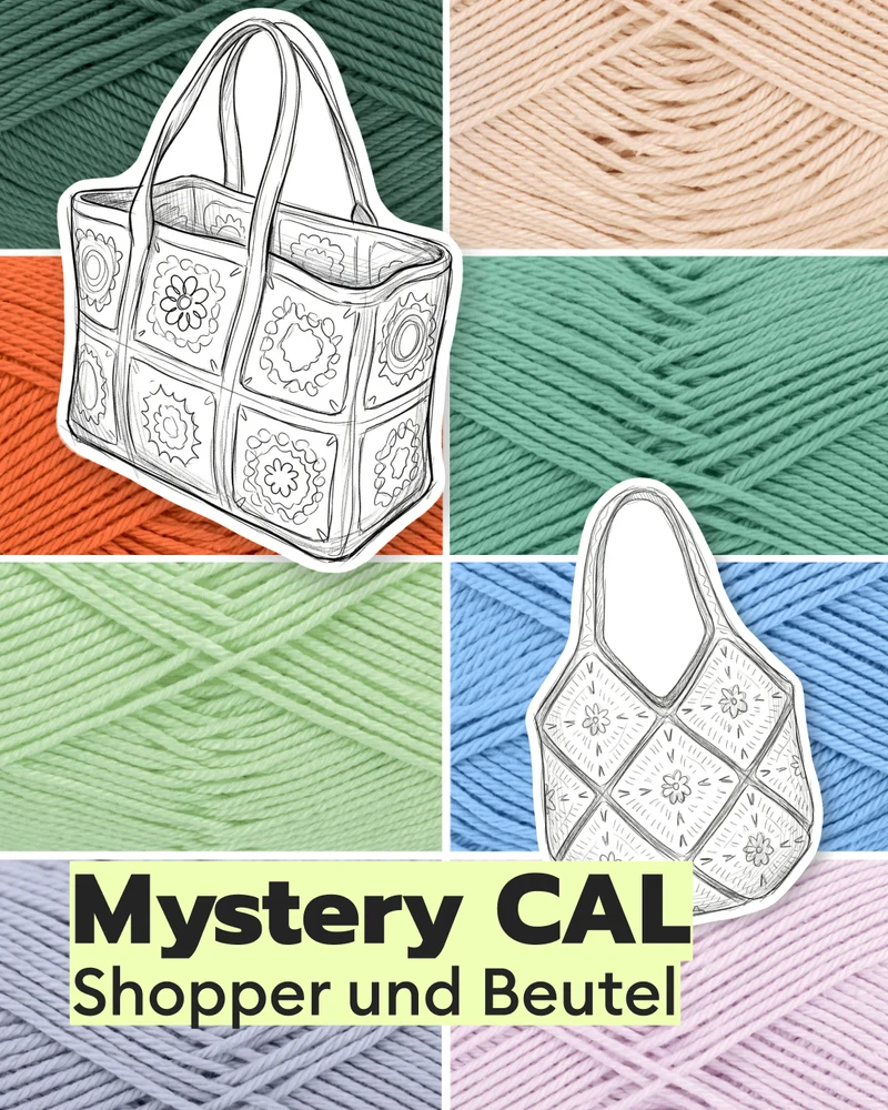 Häkelset Kombi-Set Mystery Crochet Along