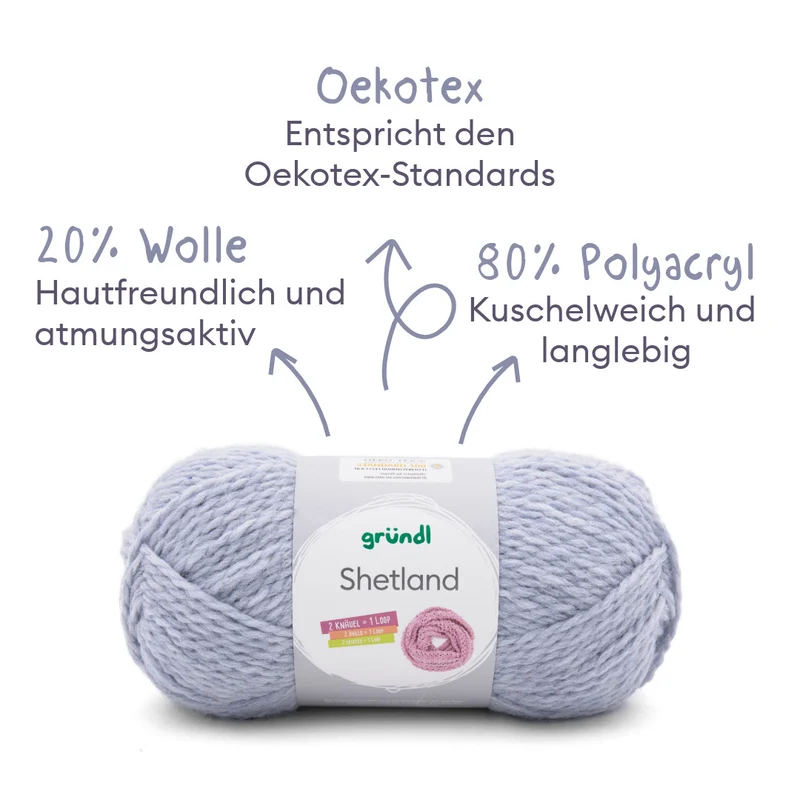 Strickset Pulli mit Ballonärmeln