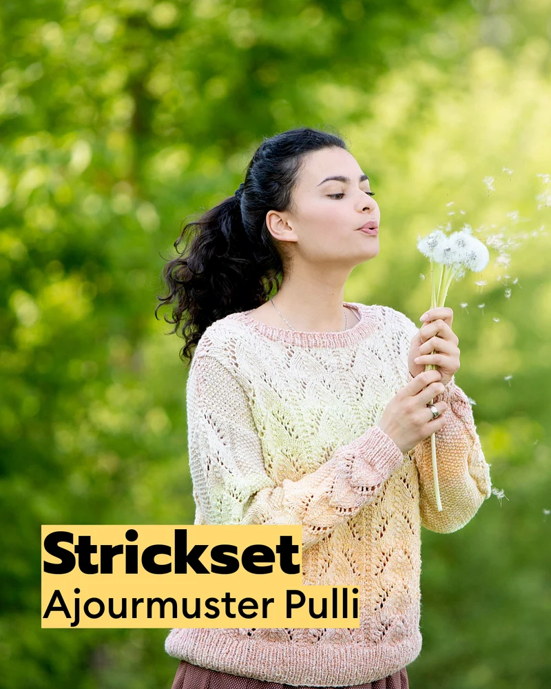 Strickset Pastello-Pullover