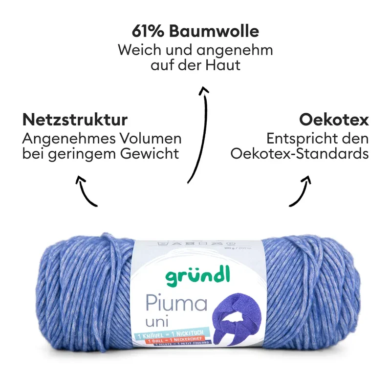 Strickset Luna Scarf