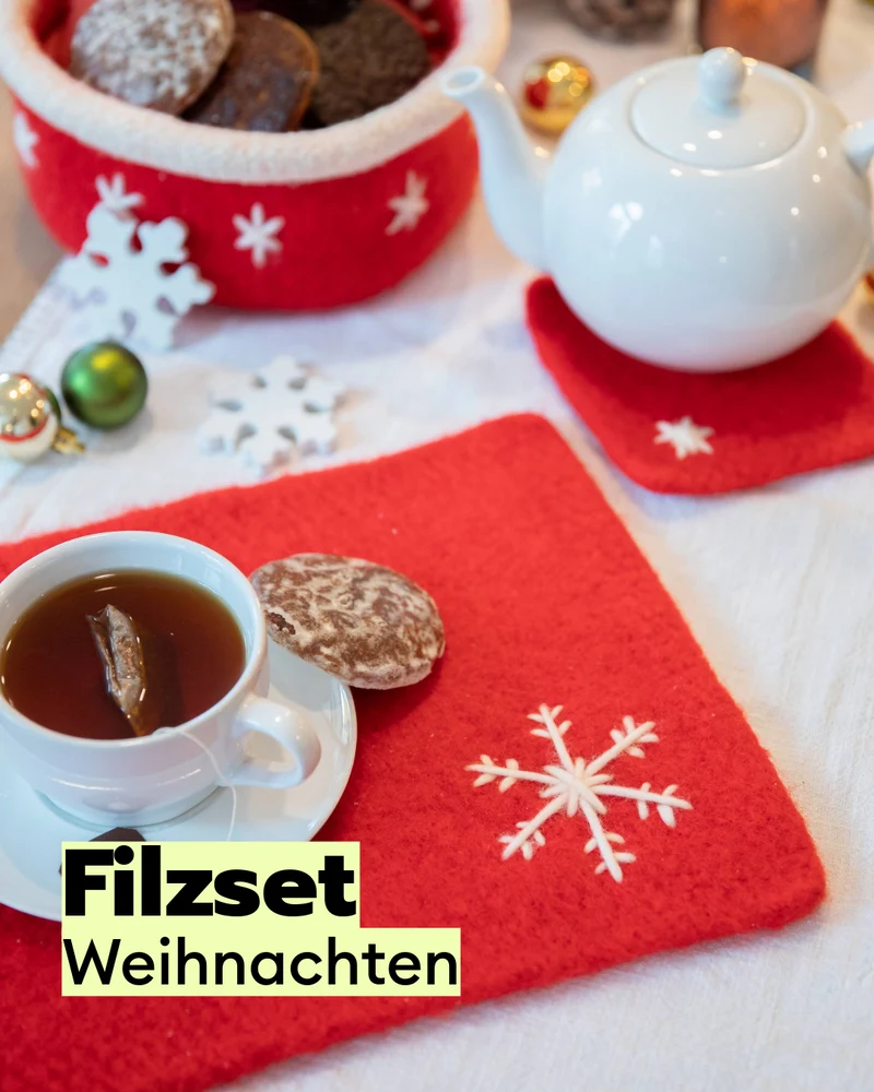Filzset Weihnachten