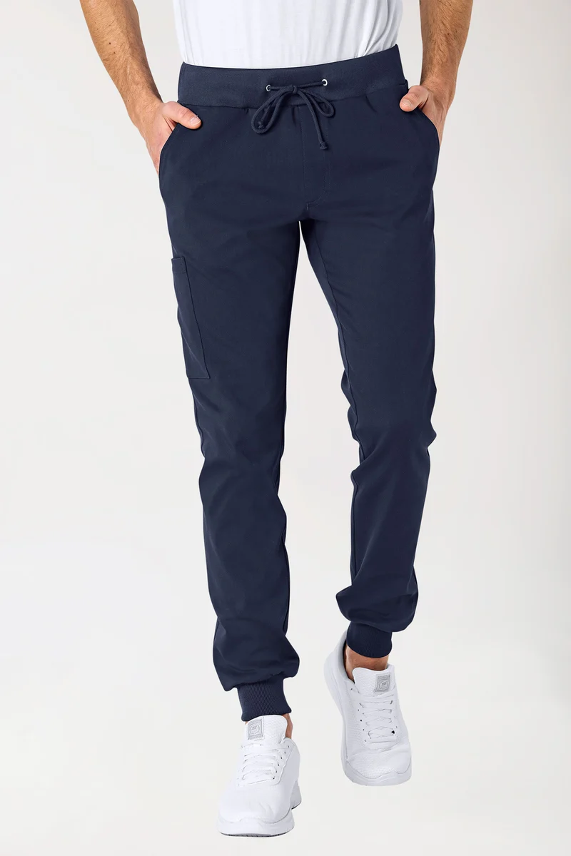 Stretch Hose Herren - Jogpants navy