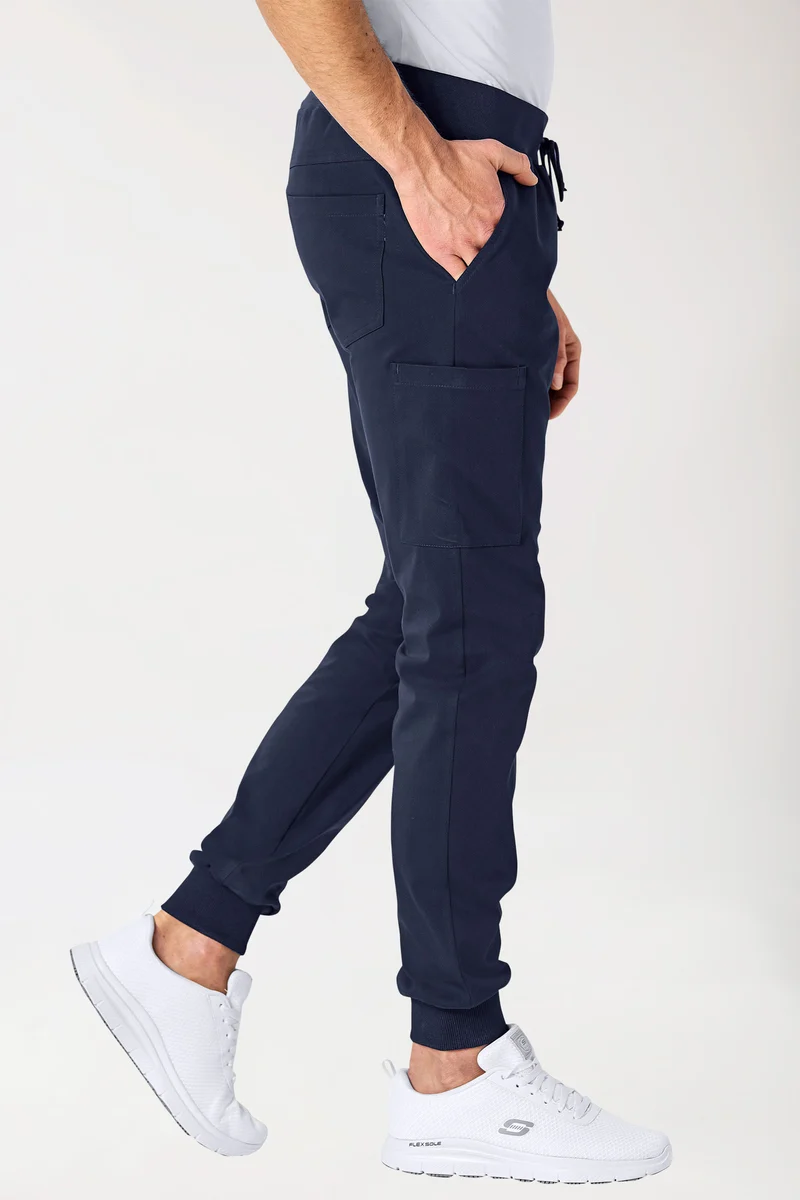 Stretch Hose Herren - Jogpants navy