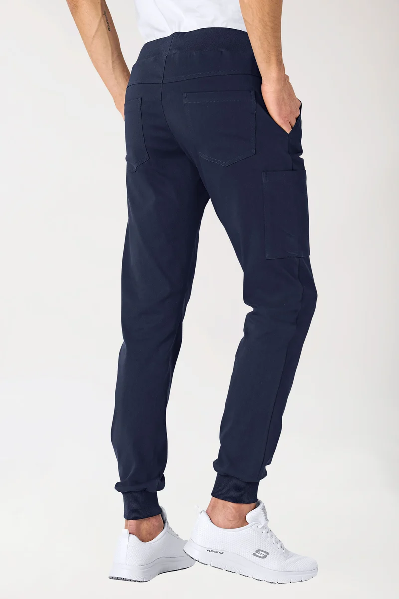 Stretch Hose Herren - Jogpants navy