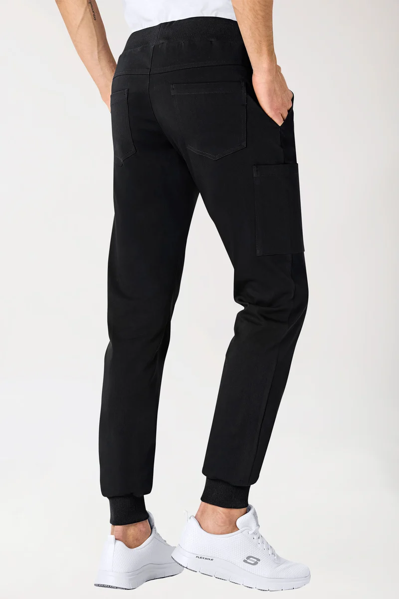 Stretch Hose Herren - Jogpants schwarz