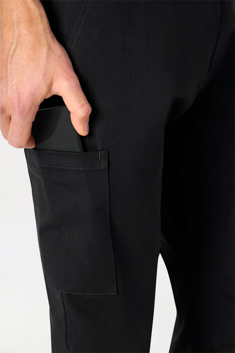 Stretch Hose Herren - Jogpants schwarz