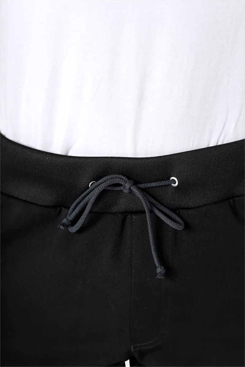Stretch Hose Herren - Jogpants schwarz