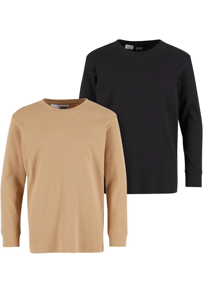 UC Boys Organic Boxy Rib Longsleeve 2-Pack