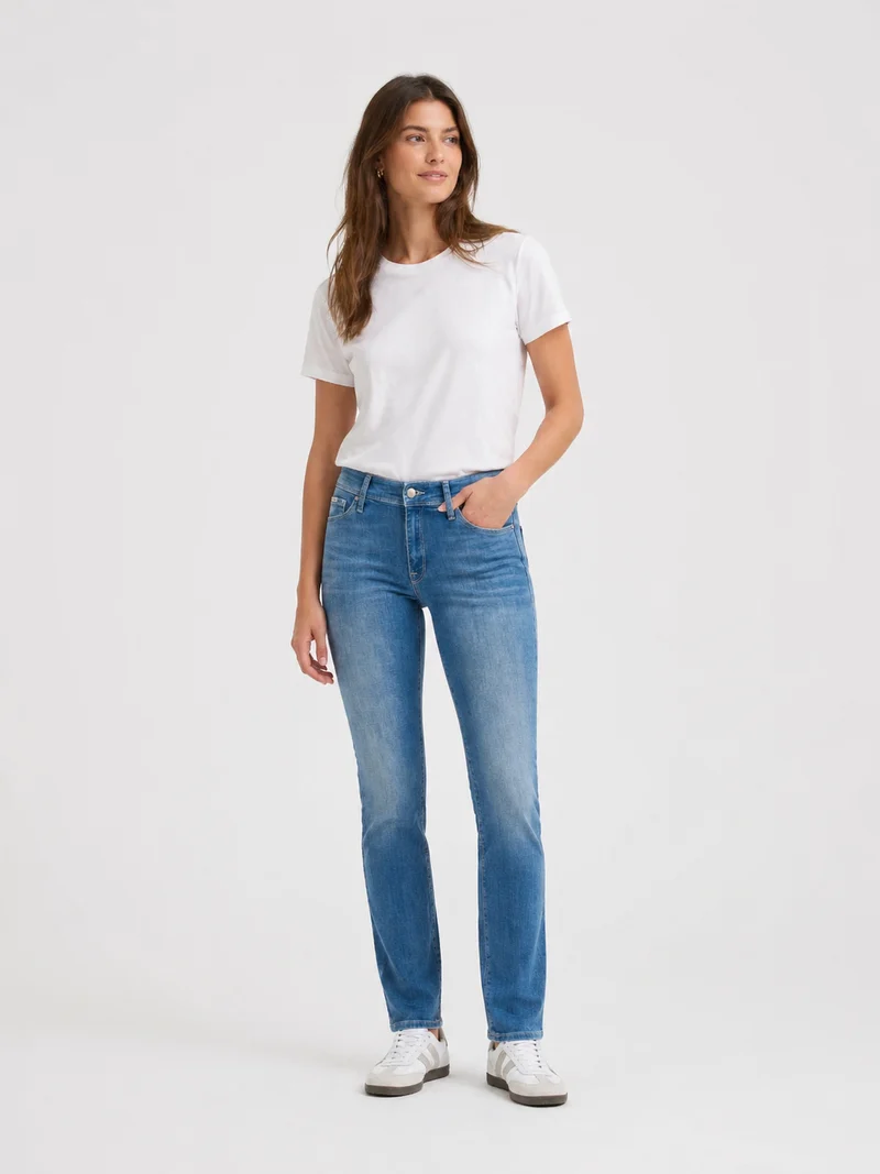 CROSS JEANS - ANYA Jeans, Slim Fit, High-Waist, Light Blue