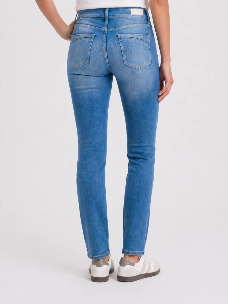 CROSS JEANS - ANYA Jeans, Slim Fit, High-Waist, Light Blue