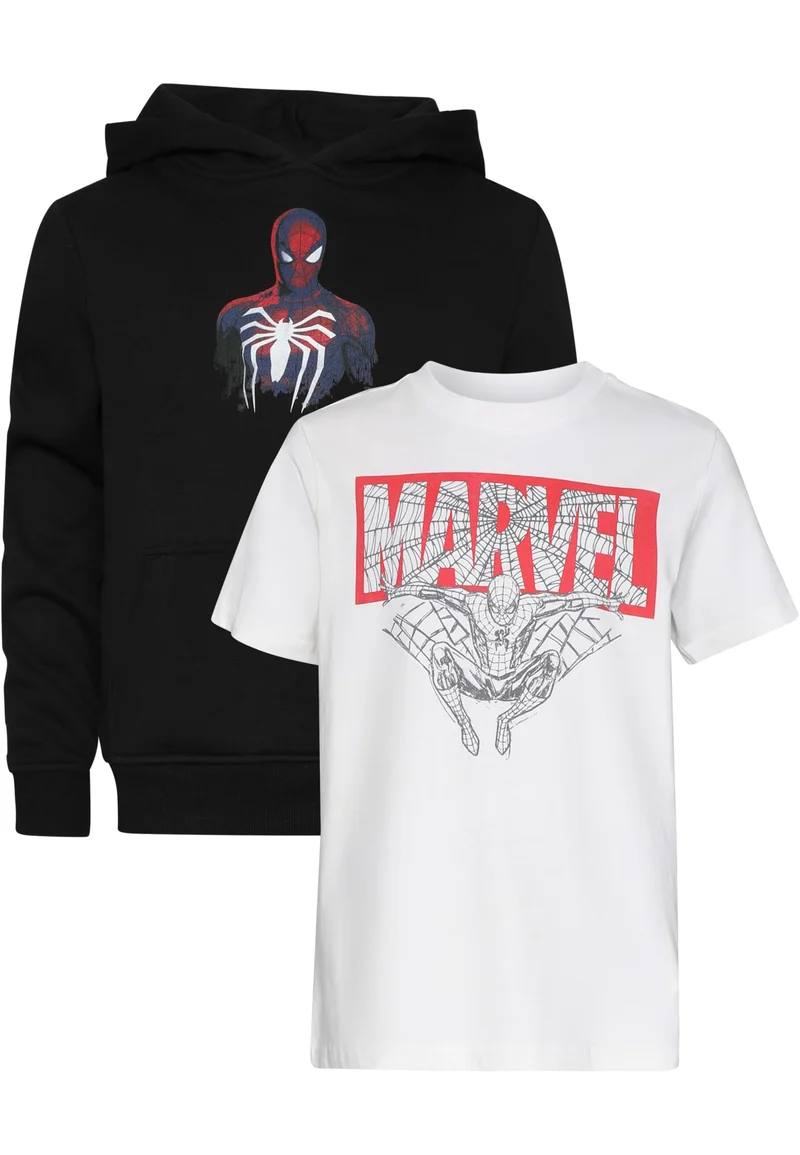 MT T-Shirt & Hoody 2 Pack - Spiderman Marvel
