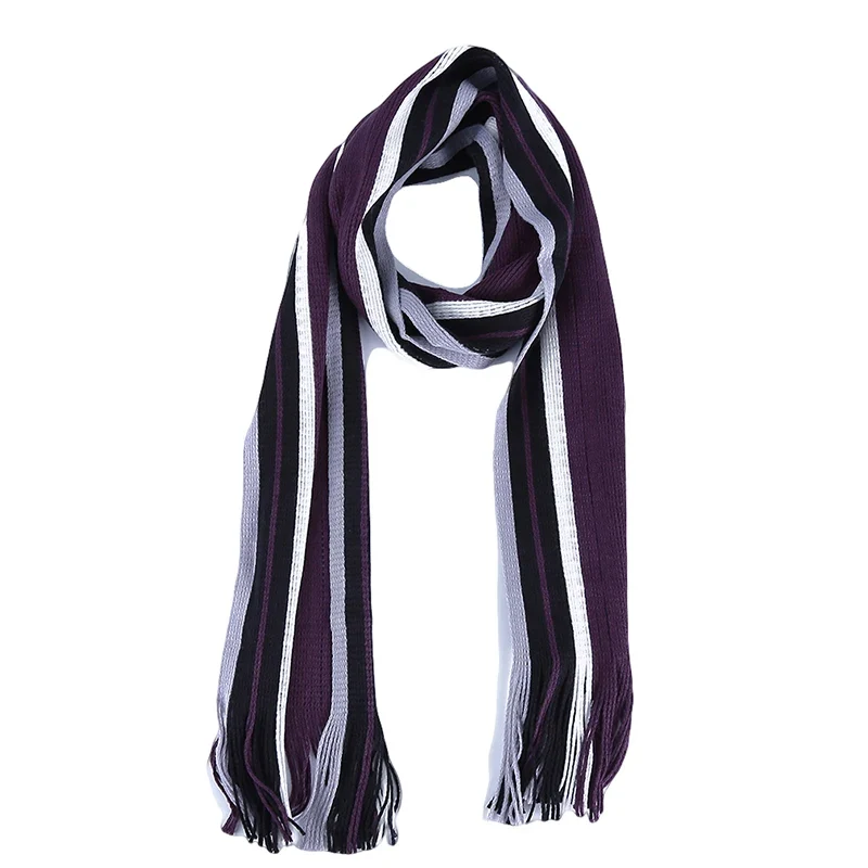 Herren Schal Winterschal Stola Schlauchschal Halstuch Wollschal Strickschal Loop