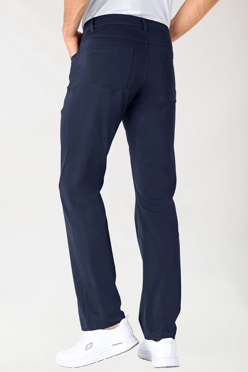 Stretch 5-Pocket Hose Herren - gerades Bein navy