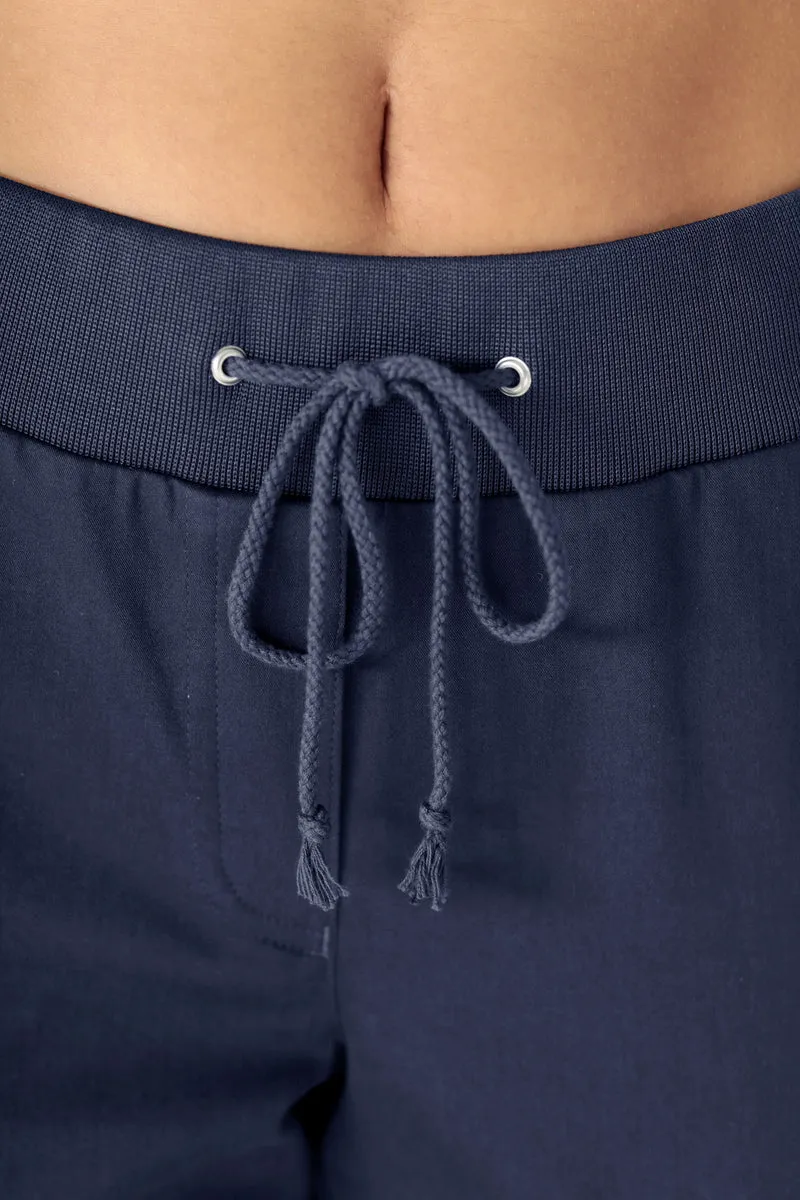 Stretch Hose Damen - Jogpants navy