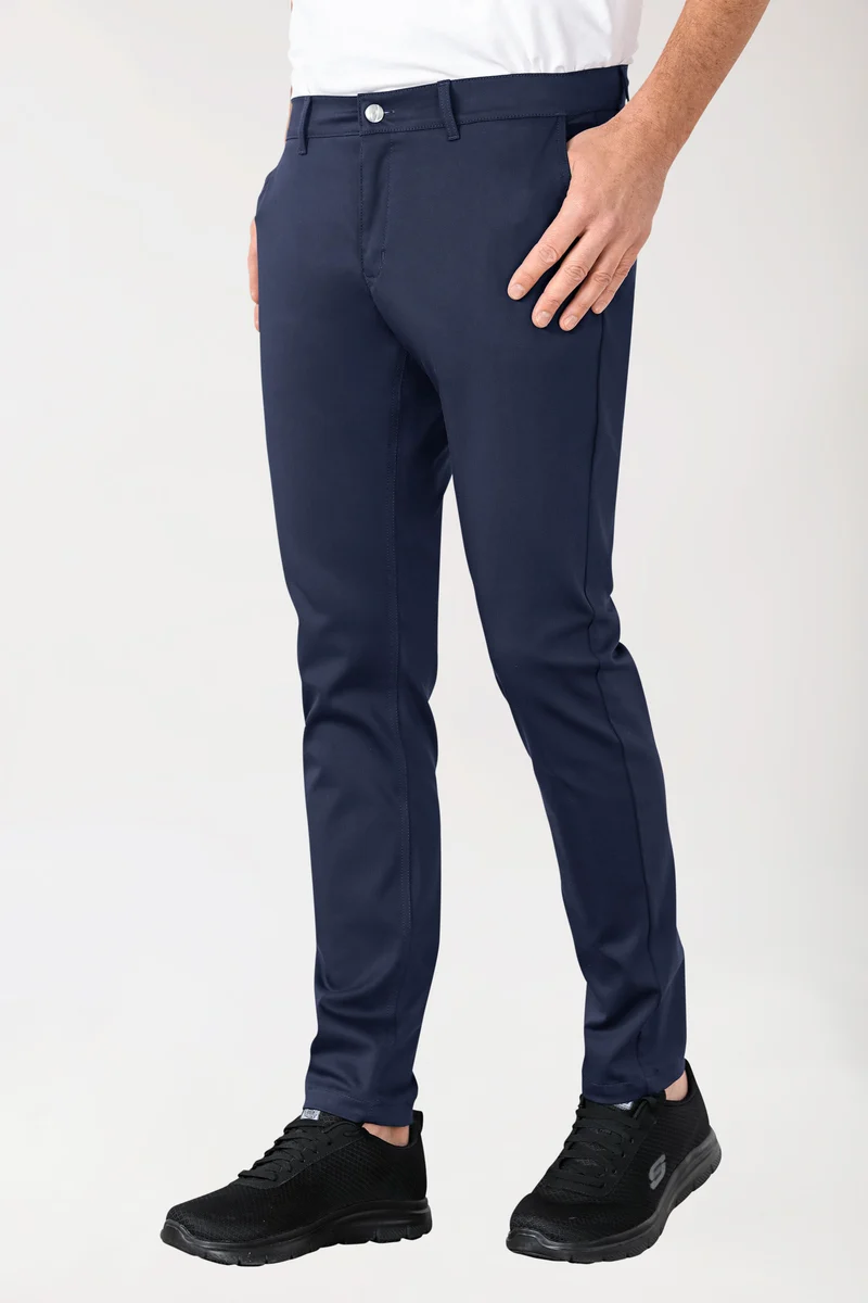 Stretch Hose Herren - Chino Style navy