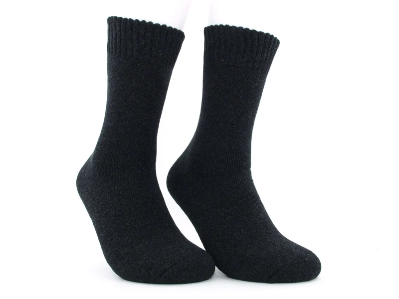 2 Paar Thermosocken Herren anthrazit