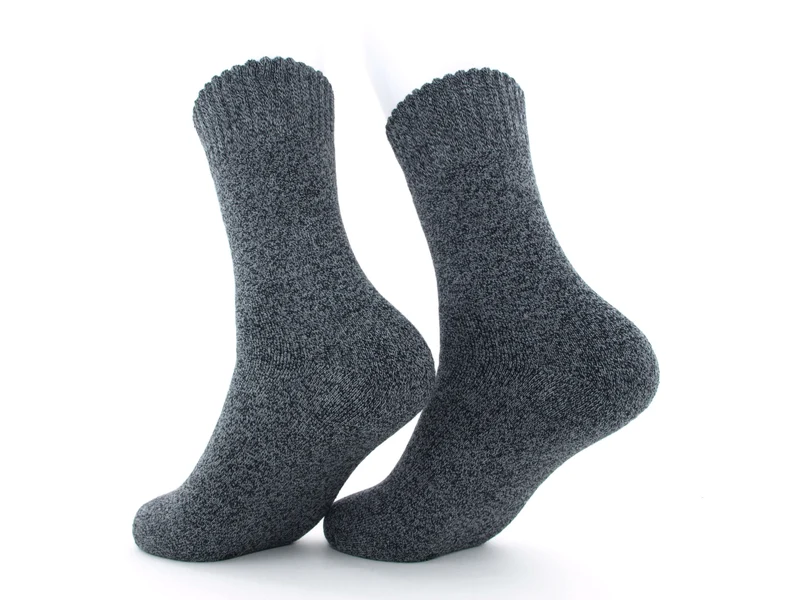 2 Paar Thermosocken Damen grau