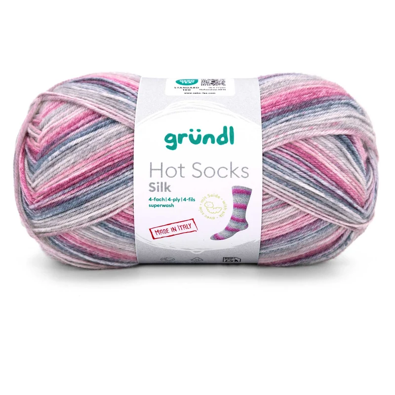 Hot Socks Silk, 4-fach