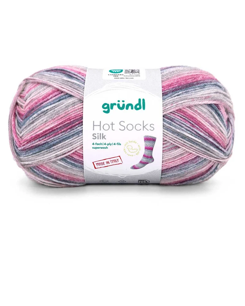 Hot Socks Silk, 4-fach