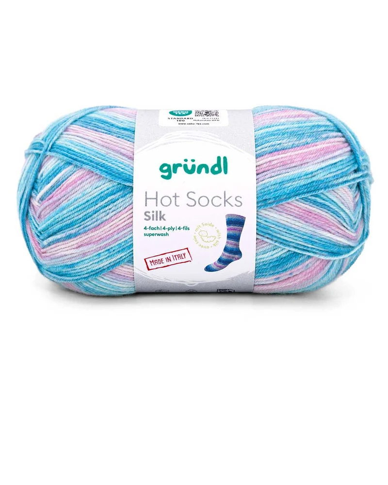 Hot Socks Silk, 4-fach