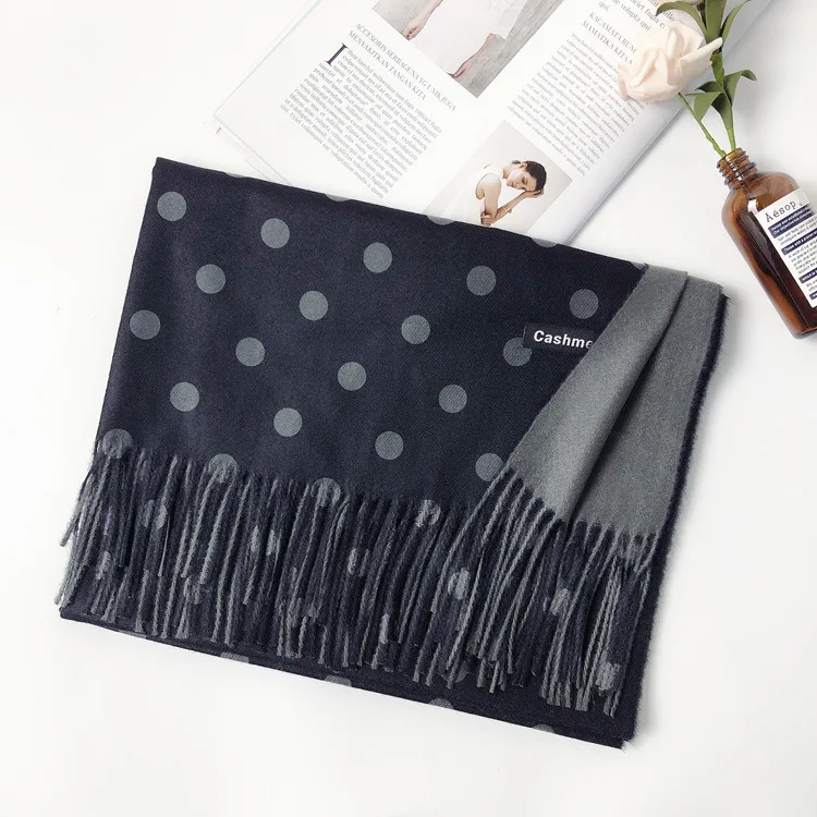 Damen Schal Winterschal Stola Schlauchschal Halstuch Wollschal Strickschal Loop
