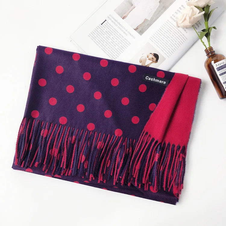 Damen Schal Winterschal Stola Schlauchschal Halstuch Wollschal Strickschal Loop