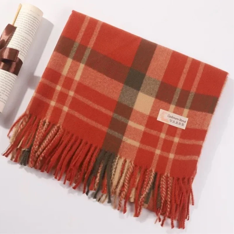 Damen Schal Winterschal Stola Schlauchschal Halstuch Wollschal Strickschal Loop