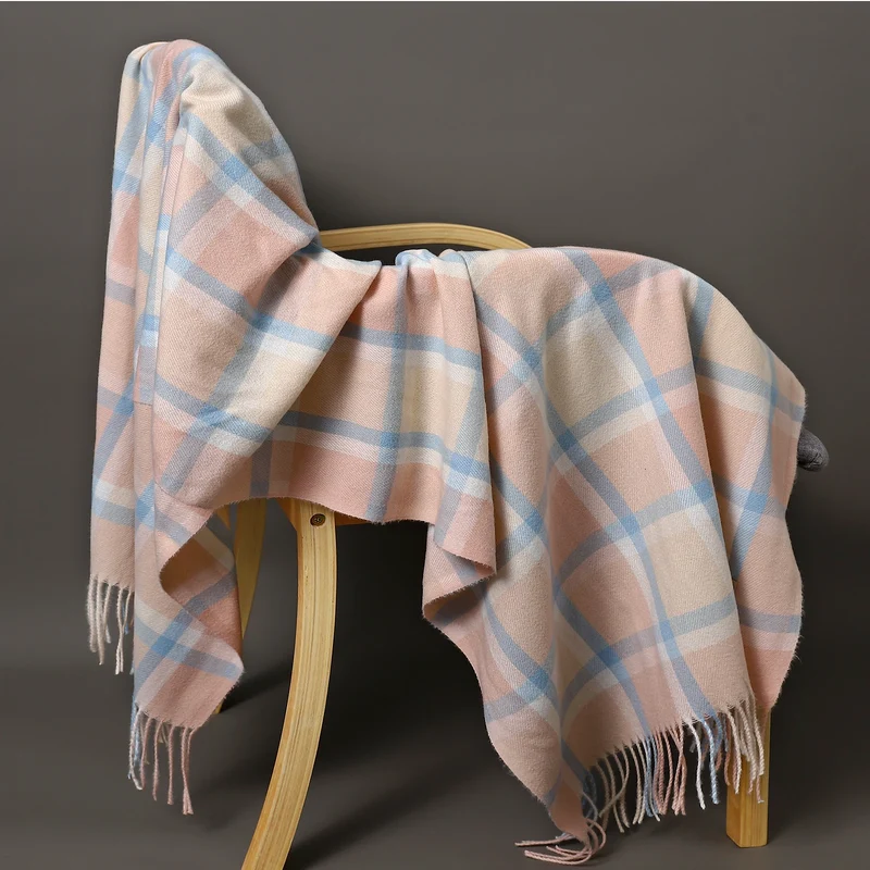 Damen Schal Winterschal Stola Schlauchschal Halstuch Wollschal Strickschal Loop
