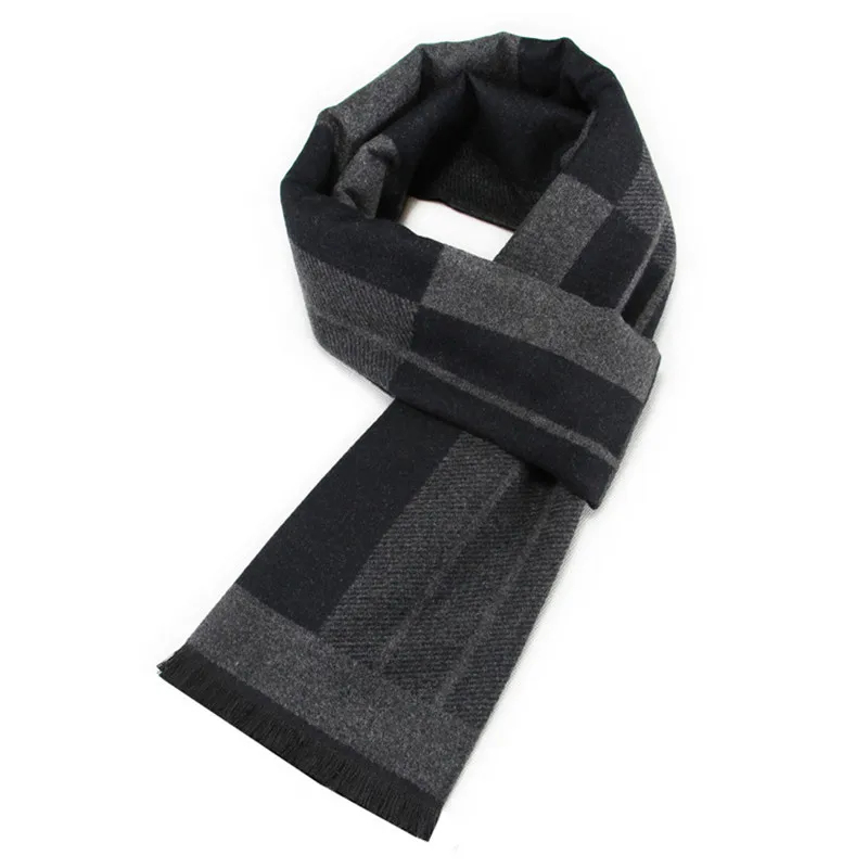 Herren Schal Winterschal Stola Schlauchschal Halstuch Wollschal Strickschal Loop
