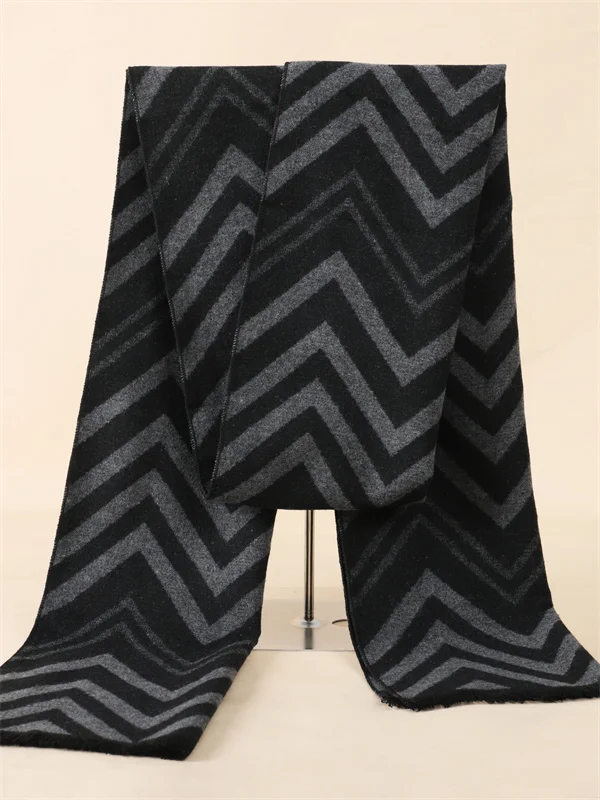 Herren Schal Winterschal Stola Schlauchschal Halstuch Wollschal Strickschal Loop