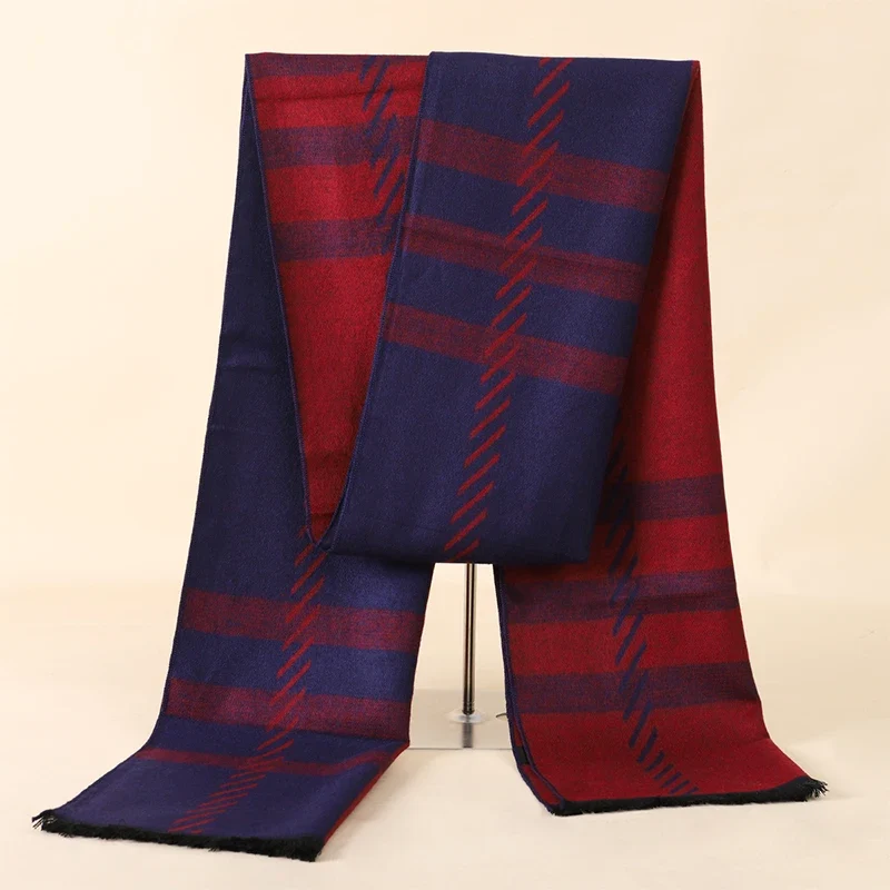 Herren Schal Winterschal Stola Schlauchschal Halstuch Wollschal Strickschal Loop