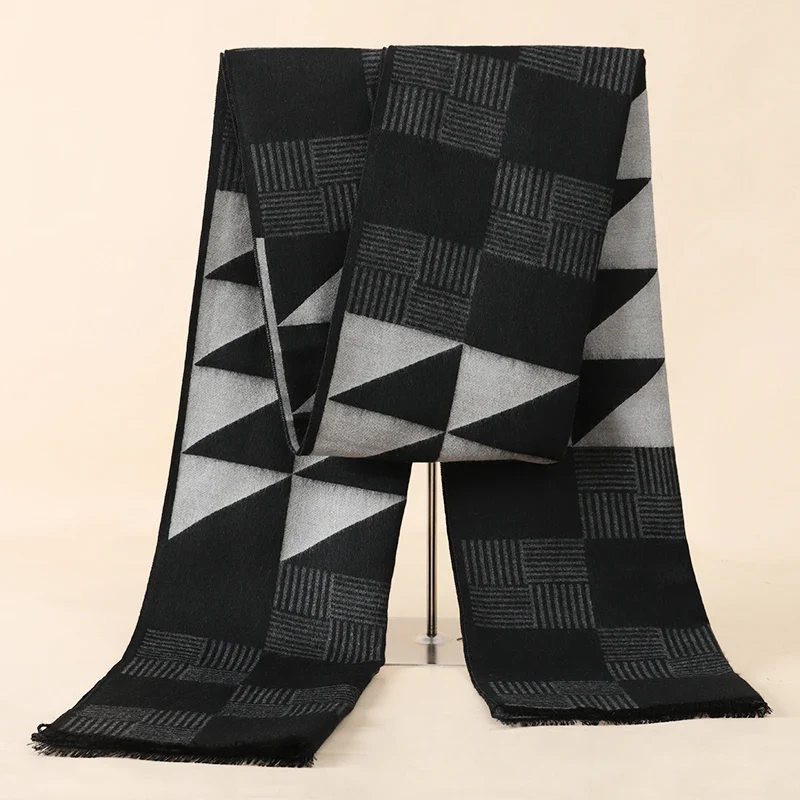 Herren Schal Winterschal Stola Schlauchschal Halstuch Wollschal Strickschal Loop