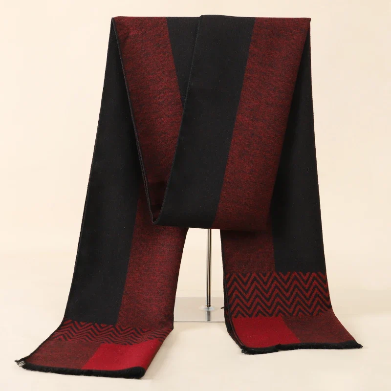 Herren Schal Winterschal Stola Schlauchschal Halstuch Wollschal Strickschal Loop