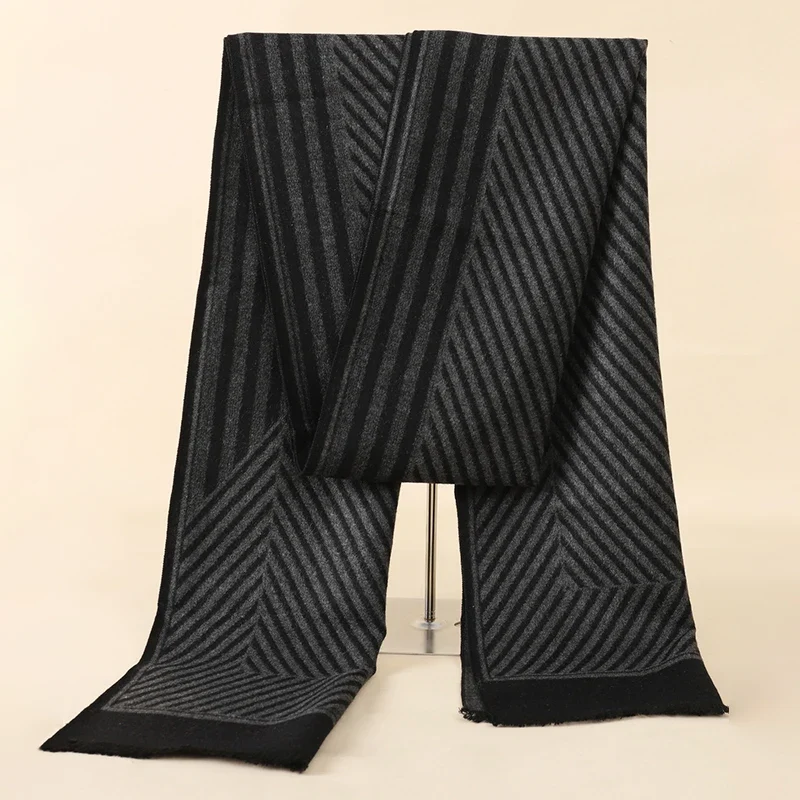Herren Schal Winterschal Stola Schlauchschal Halstuch Wollschal Strickschal Loop